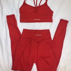 $65 ALPHALETE WORKOUT SET